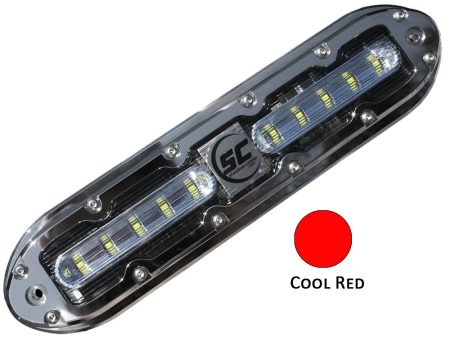 Shadow-Caster SCM-10 LED Underwater Light w 20  Cable - 316 SS Housing - Cool Red [SCM-10-CR-20] For Discount