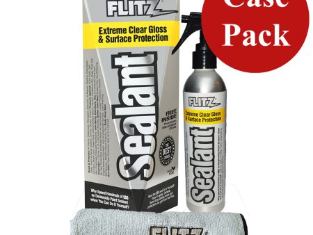 Flitz Ceramic Sealant Spray Bottle w Microfiber Polishing Cloth - 236ml 8oz *Case of 6* [CS 02908CASE] Online now