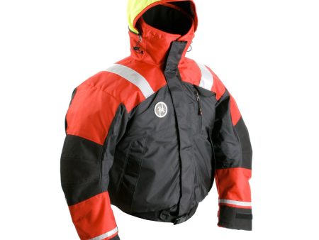 First Watch AB-1100 Flotation Bomber Jacket - Red Black - 3XL [AB-1100-RB-3XL] Sale