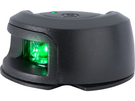 Attwood LightArmor Deck Mount Navigation Light - Black Composite - Starboard (green) - 2NM [NV2012PBG-7] For Discount