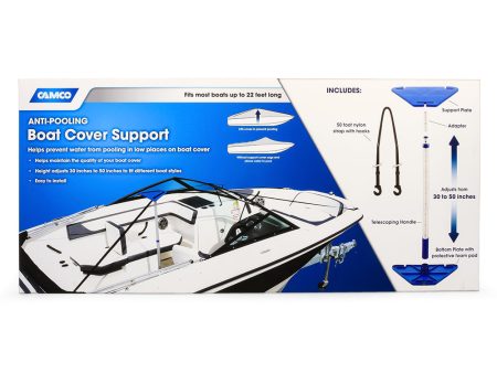 Camco Adjustable Boat Cover Support Kit [41970] on Sale