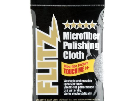 Flitz Microfiber Polishing Cloth - 16  x 16  - Single Bag [MC200] Cheap