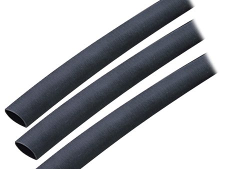 Ancor Adhesive Lined Heat Shrink Tubing (ALT) - 3 8  x 3  - 3-Pack - Black [304103] Fashion