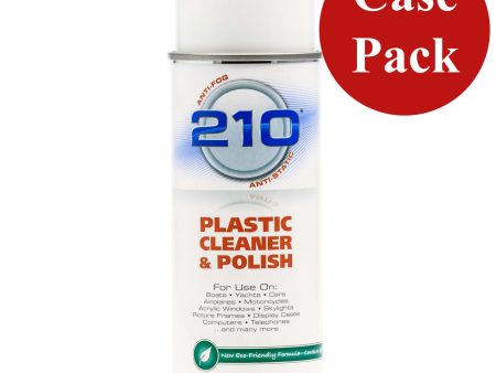 Camco 210 Plastic Cleaner Polish - 14oz Spray - Case of 12 [40934CASE] For Discount