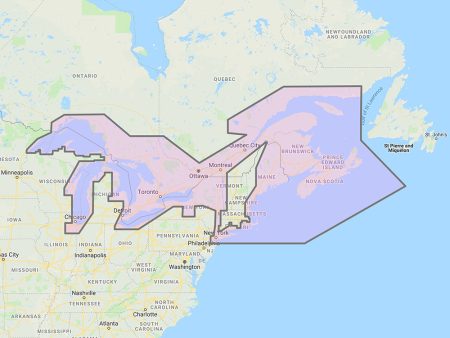 Furuno Great Lakes  Maritimes Vector Charts - 3D Data  Standard Resolution Satellite Photos - Unlock Code [MM3-VNA-026] Online now