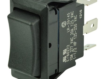 BEP DPDT Rocker Switch - 12V 24V - (ON) OFF (ON) [1001713] For Sale