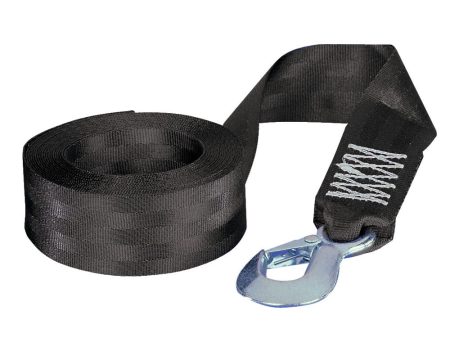 Fulton 2  x 12  Winch Strap w Hook - 1,800lbs Max Load [501208] Online