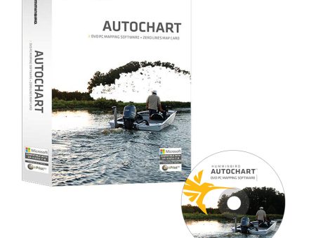 Humminbird Autochart DVD PC Mapping Software w Zero Lines Map Card [600031-1] Cheap