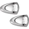 Attwood LED Docking Lights - Stainless Steel - White LED - Pair [6522SS7] Online Sale