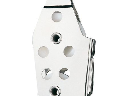 Ronstan Series 30 Fiddle Block - Narrow w Tube Rivet Head  V-Jam Cleat [RF187] Hot on Sale