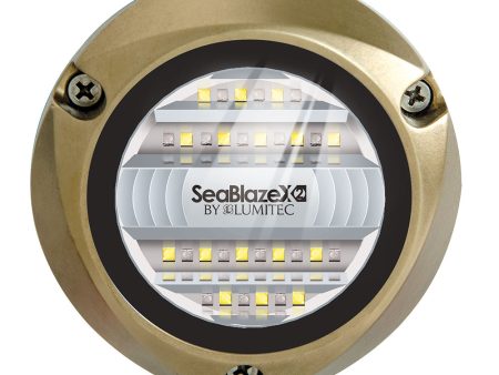 Lumitec SeaBlazeX2 LED Underwater Light - Dual Color - White Blue [101516] Online Sale