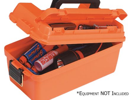 Plano Small Shallow Emergency Dry Storage Supply Box - Orange [141250] Fashion