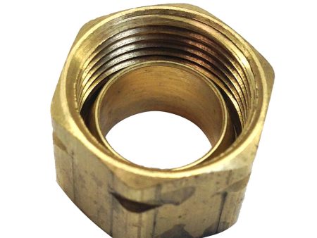 Uflex Brass Compression Nut w Sleeve #61CA-6 [71004K] Discount