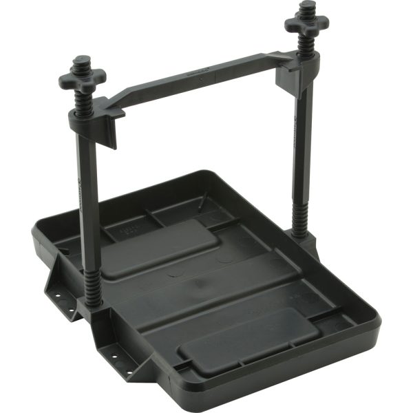 Attwood Heavy-Duty All-Plastic Adjustable Battery Tray - 27 Series [9098-5] Supply