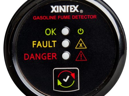 Fireboy-Xintex Gasoline Fume Detector - Black Bezel - 12 24V [G-1B-R] Online now