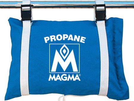 Magma Propane  Butane Canister Storage Locker Tote Bag - Pacific Blue [A10-210PB] For Sale