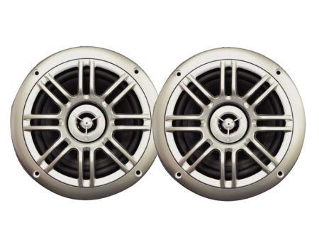 Milennia 6.5  SPK652S Speakers - 150W - Silver [MILSPK652S] Online now