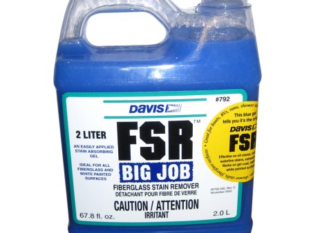 Davis FSR Big Job Fiberglass Stain Remover - 2-Liter [792] on Sale