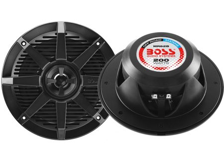 Boss Audio 6.5  MR62B Speaker - Black - 200W [MR62B] on Sale