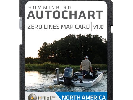 Humminbird AutoChart Zero Lines Map Card [600033-1] For Sale