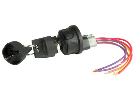 BEP 4-Position Sealed Nylon Ignition Switch - Accessory OFF Ignition  Accessory Start [1001603] Sale