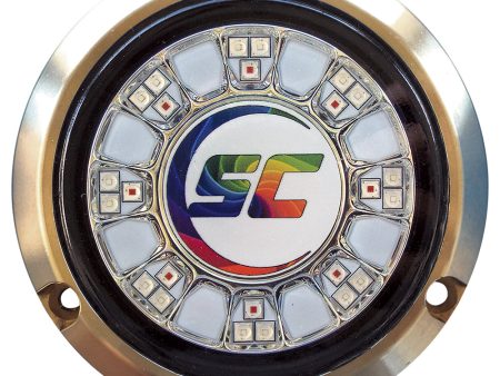 Shadow-Caster SCR-24 Bronze Underwater Light - 24 LEDs - Full Color Changing [SCR-24-CC-BZ-10] For Sale