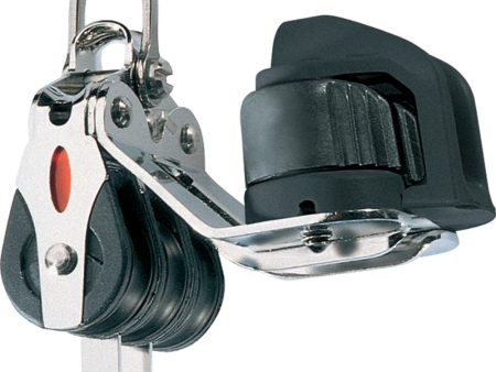 Ronstan Series 20 Ball Bearing Block - Triple - Becket - Cam Cleat - 2-Axis Shackle Head [RF20332] For Discount