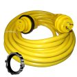 Marinco 30 Amp Power Cord Plus Cordset - 35  - Yellow [35SPP] Discount