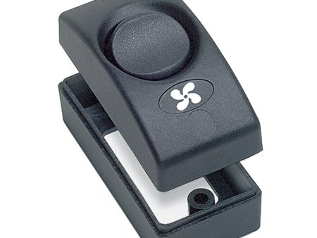 Marinco Countour 1100 Series Single Interior Switch - On Off - Black [1100-BK] Online now