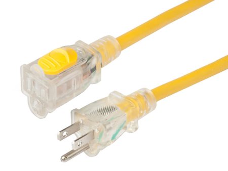 Marinco 14 3 Locking Extension Cord - 15A - 25  [150025] Online Hot Sale