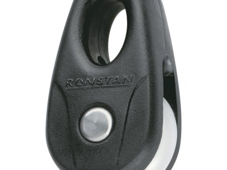 Ronstan Kite Block - Black w White Sheave (Pair) [RF13101-2] For Sale