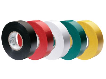 Ancor Premium Assorted Electrical Tape - 1 2  x 20  - Black   Red   White   Green   Yellow [339066] For Sale