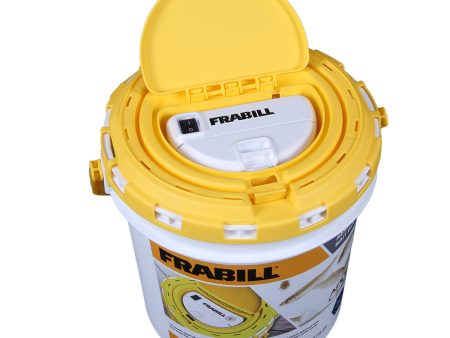 Frabill Dual Fish Bait Bucket w Aerator Built-In [4825] For Cheap