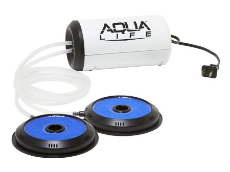 Frabill Aqua-Life Aerator Dual Output 110V - Greater Than 100 Gallons [14212] For Sale