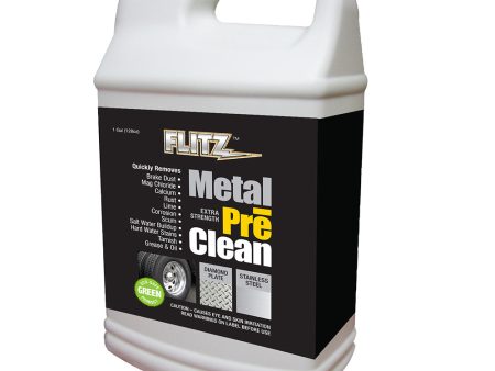 Flitz Metal Pre-Clean - All Metals Including Stainless Steel - Gallon Refill [AL 01710] Discount