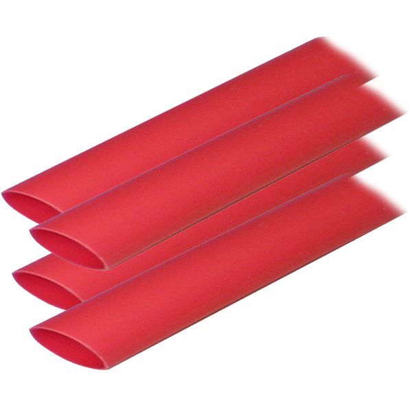 Ancor Adhesive Lined Heat Shrink Tubing (ALT) - 3 4  x 12  - 4-Pack - Red [306624] Online Hot Sale