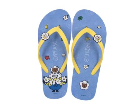 (Blue, 35-36) Daisy Minions Collection Women s Flip-Flops Fashion