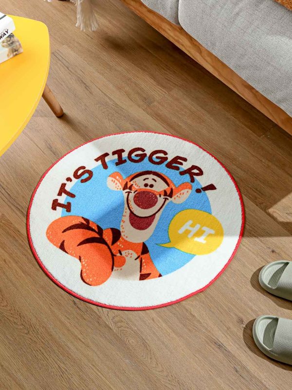 Tigger Collection Round Floor Mat Fashion