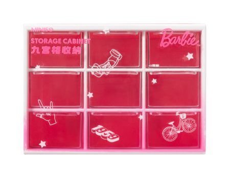 Barbie Collection 9 Drawer Storage Cabinet Supply