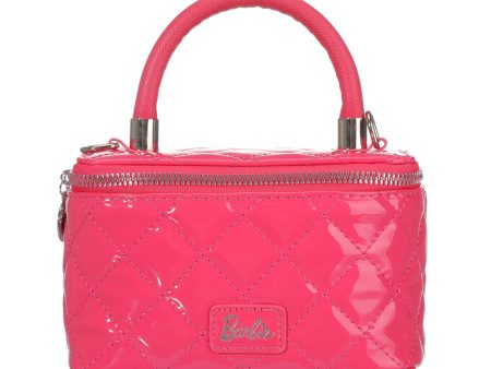 Barbie Collection Rhombus Grid Crossbody Hangbag(Rosy) Fashion