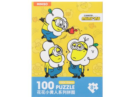 Daisy Minions Collection 100-Piece Photo Frame Puzzle Supply