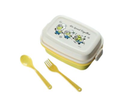 Daisy Minions Collection Double Layered Bento Box (980mL) Online now